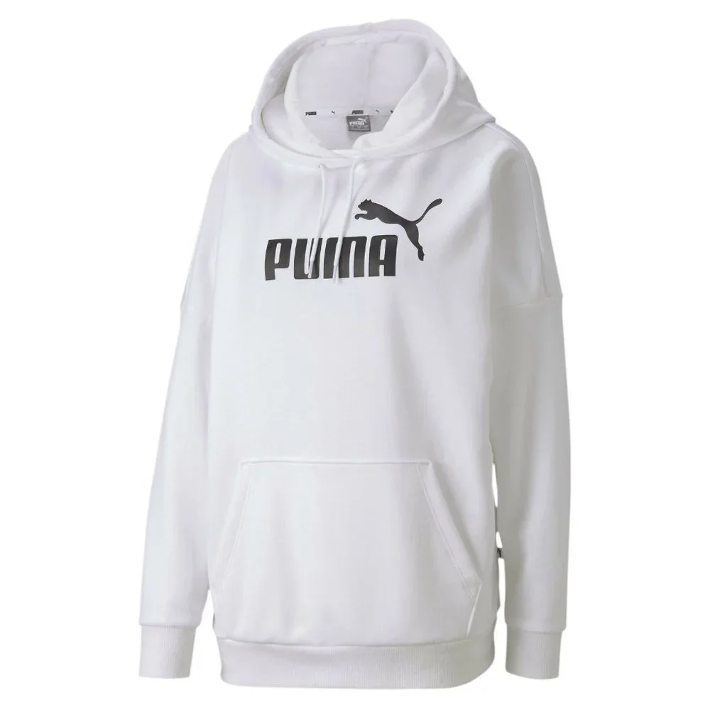 PUMA Womens Essentials+ Elongated Hoodie - Picture 1 of 6